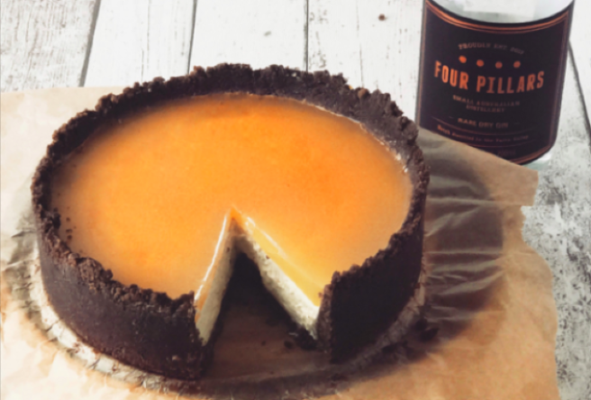 This gin and tonic CHEESECAKE recipe is literally so amazing