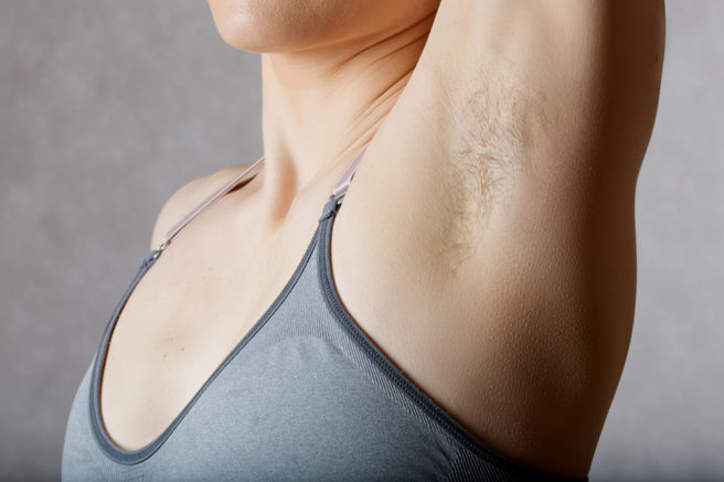 Almost 25 pc of young women choose not to shave underarms