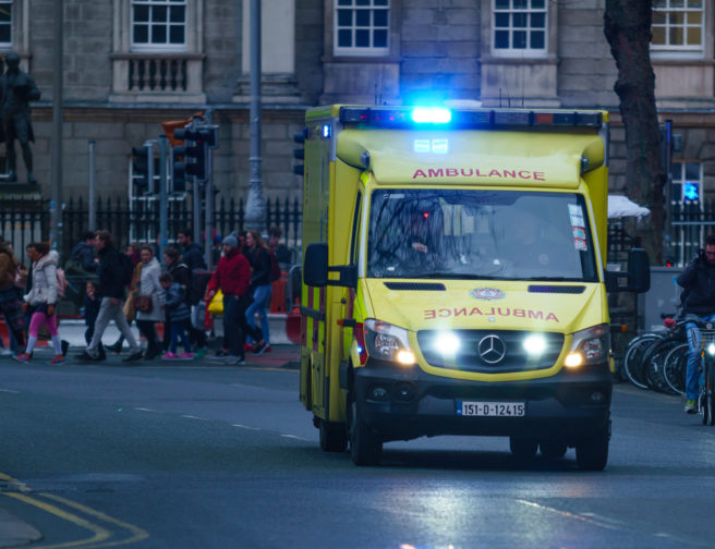 Taxi driver and passenger rushed to hospital following major crash