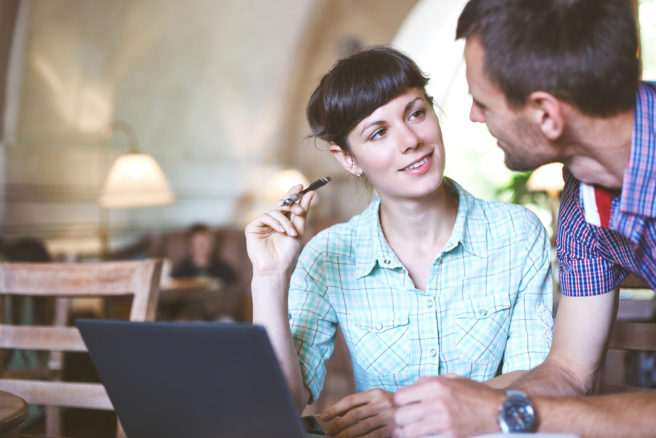 So, 36 per cent of us hide our work spouses from our real partners