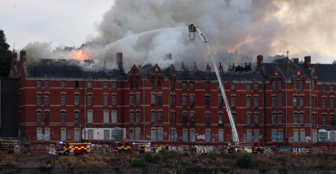 Fire at Cork Victorian building under control after 8 hours