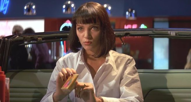 Uma Thurman was spotted in Dublin eating all of the tastiest food