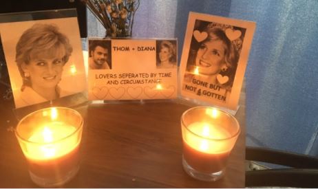 Lad goes viral by creating Princess Diana shrine in mate’s bedroom