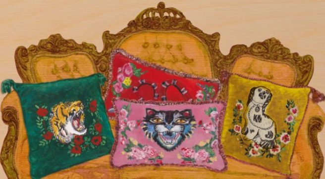 Gucci has a homeware line and we wish we were rich enough to buy it
