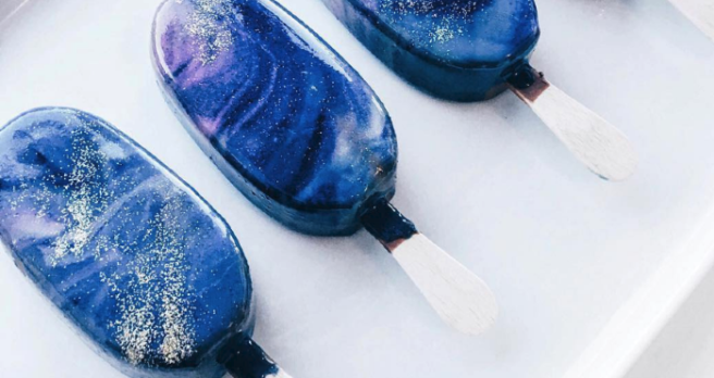 Your latest Insta obsession: Dreamy galactic ice cream