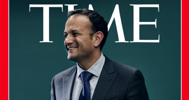 Leo Varadkar graces the front cover of Time Magazine’s Europe edition