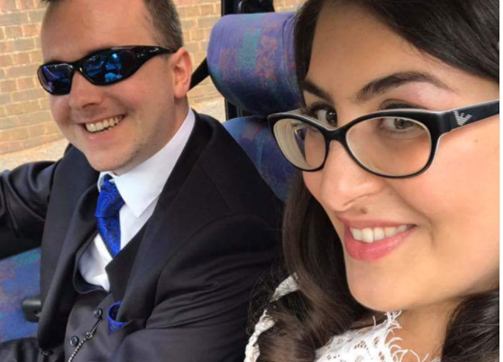 This woman asked a stranger to a wedding and they ended up married