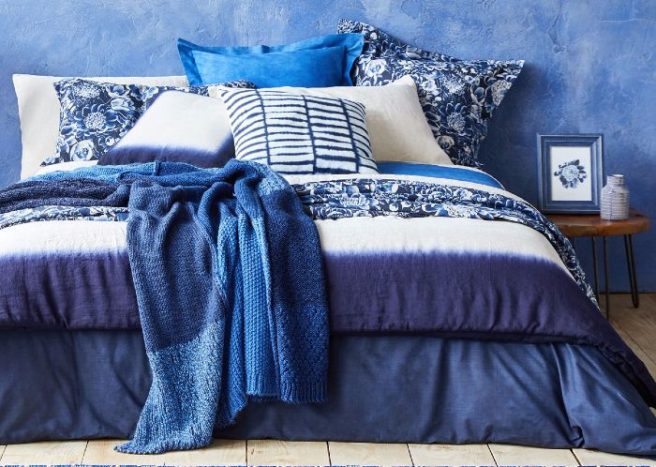 The new Zara homeware collection proves that blue is the hue of A/W