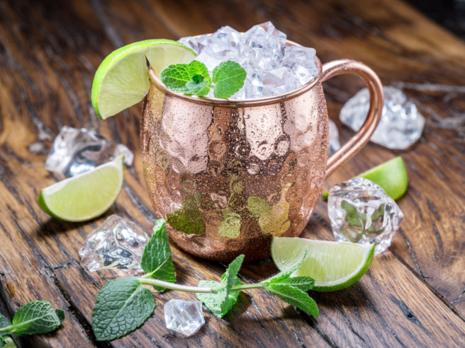 Trendy cocktail served in copper cups may be getting people sick