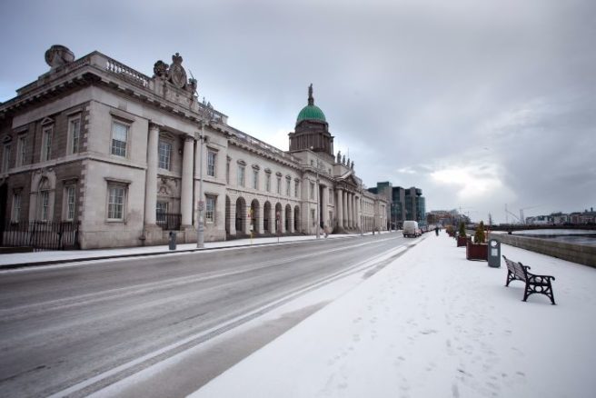 Wintry spell ahead as rain warning issued for Leinster
